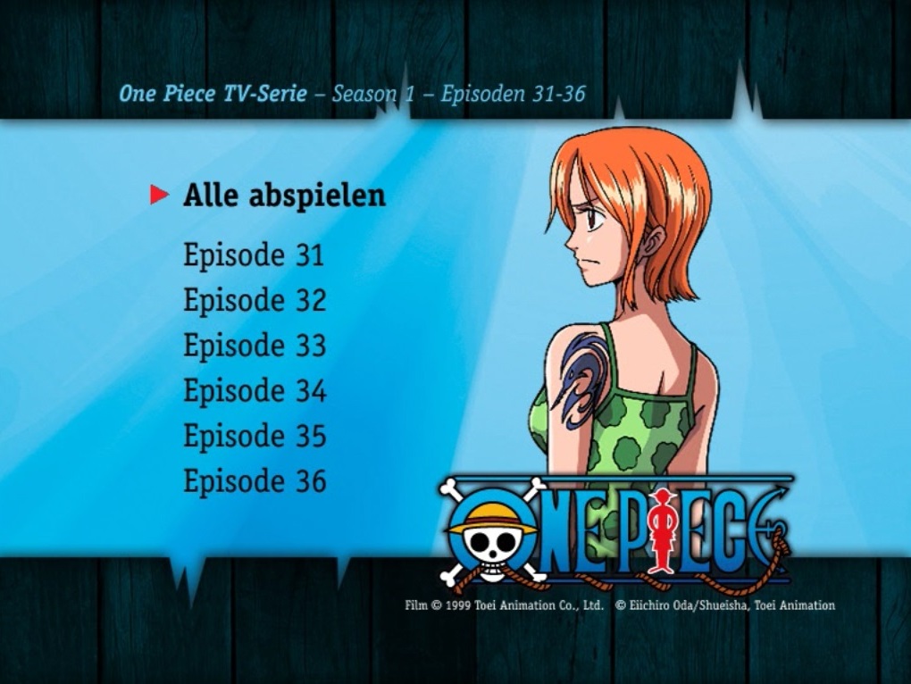 One Piece - Die TV-Serie - Box 2 Episoden 31-61 BLU-RAY Box Film